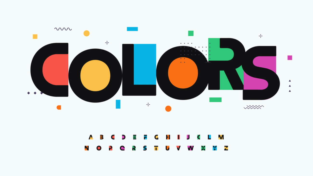 colors-and-fonts-logo-design