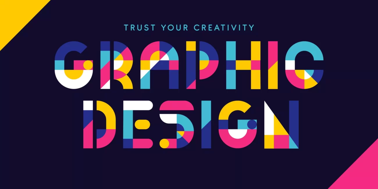Graphic-design-colorful-geometrical-lettering