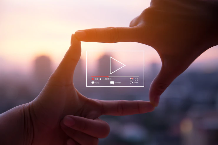 online-live-video-marketing-concept